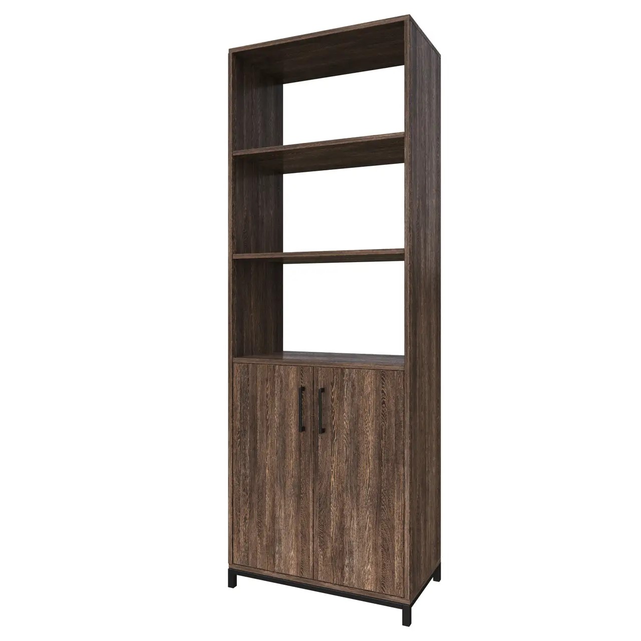 Шафа для документів напівзакрита ВЕСТ ВУД КОМПАНІ 2012 G-200-2b, 2-дверна, з полицями, ЛДСП, венге вінтаж